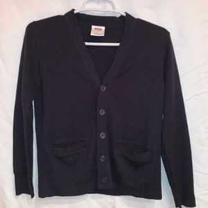 Mills Uniform Company Acrylic Cardigan Sweater